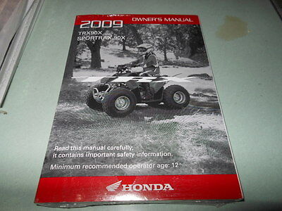 2001 honda trx400ex owners manual