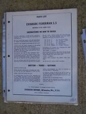 1959 evinrude 5.5 hp fisherman manual