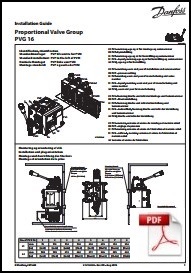 danfoss pvg 16 parts manual