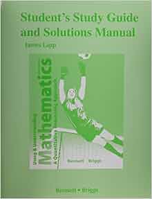 study guide and student solutions manual