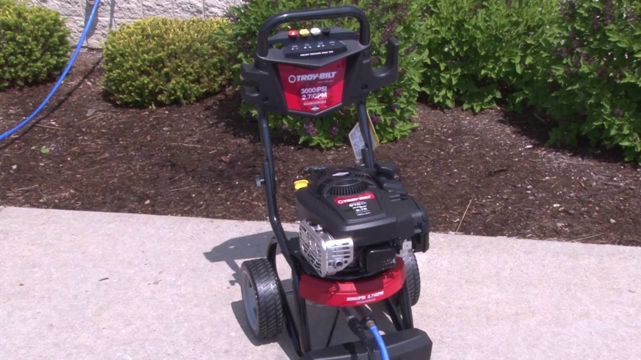 owners manual for troybuilt xp power washer with honda engine