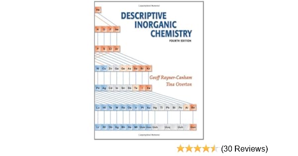 descriptive inorganic chemistry 3rd edition solutions manual