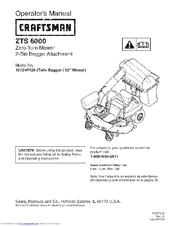 craftsman zts 7500 parts manual