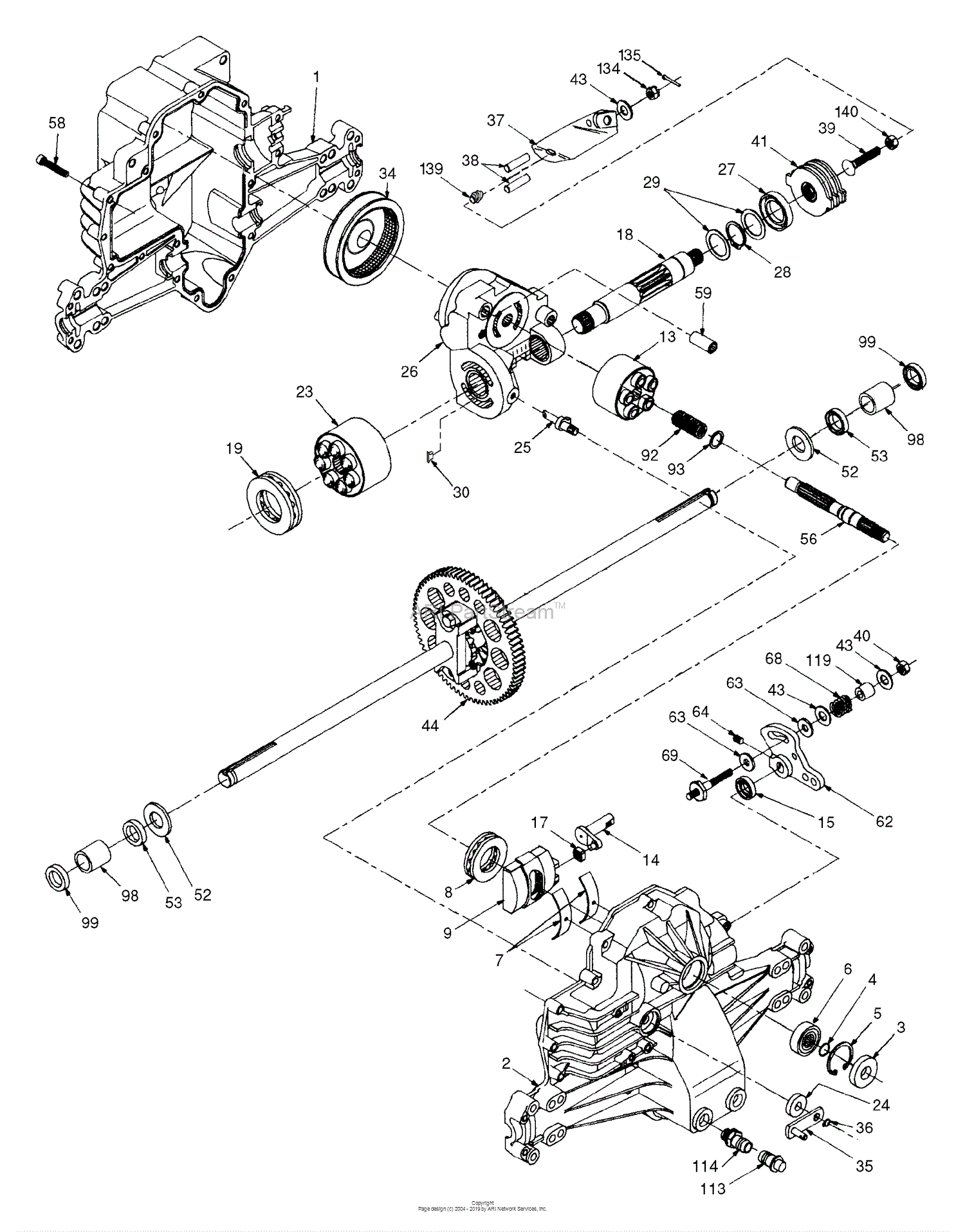 husqvarna lth130 lawn tractor parts manual