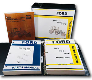 ford 545c loader parts manual